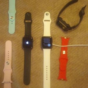 Two apple watches both series one